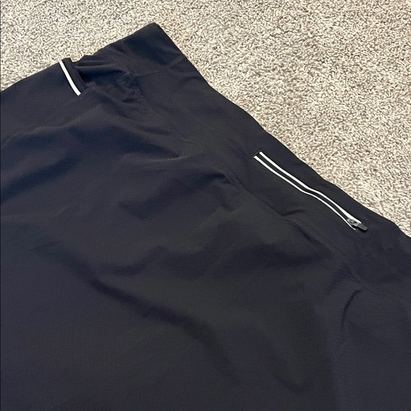 Athleta Skort Bundle 2X Black + Aqua Athletic Skirts Built-In Shorts Activewear - Picture 12 of 15